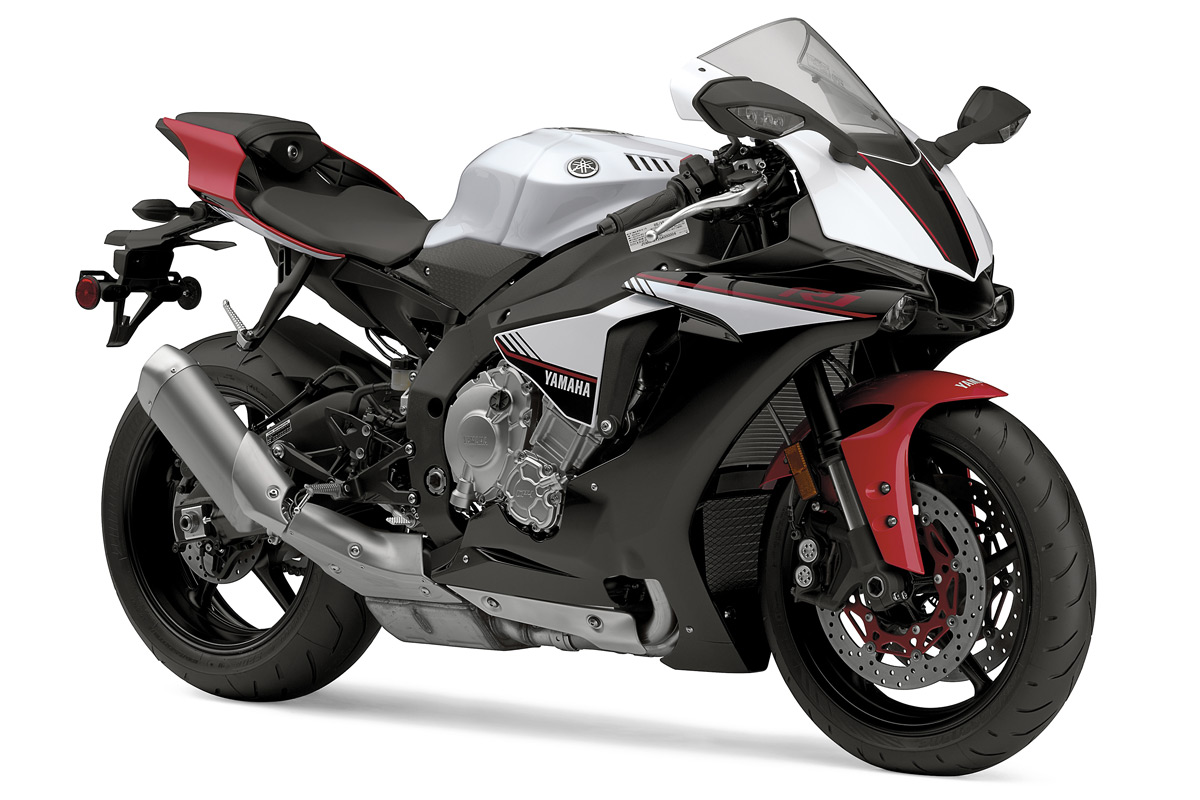 2016 Yamaha YZF-R1S in Intensity White/Raven/Rapid Red