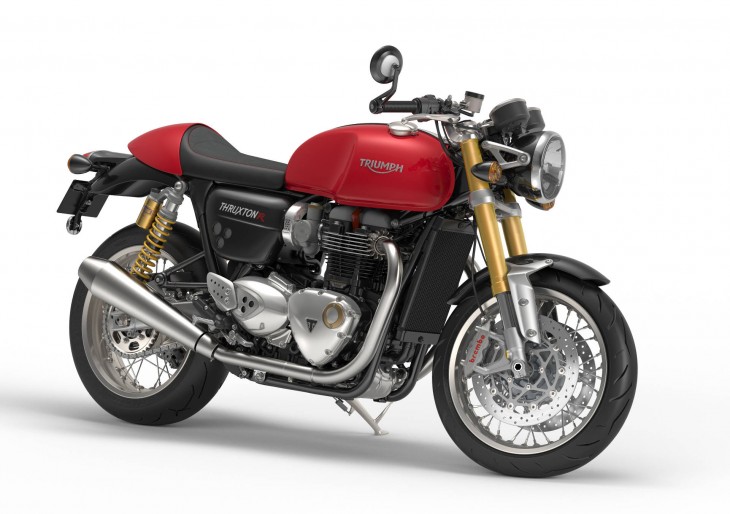 Triumph Thruxton R in Diablo Red