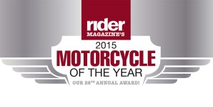 2015 Rider Magazine Motorcycle of the Year