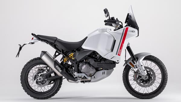 ducati desert x studio side shot white