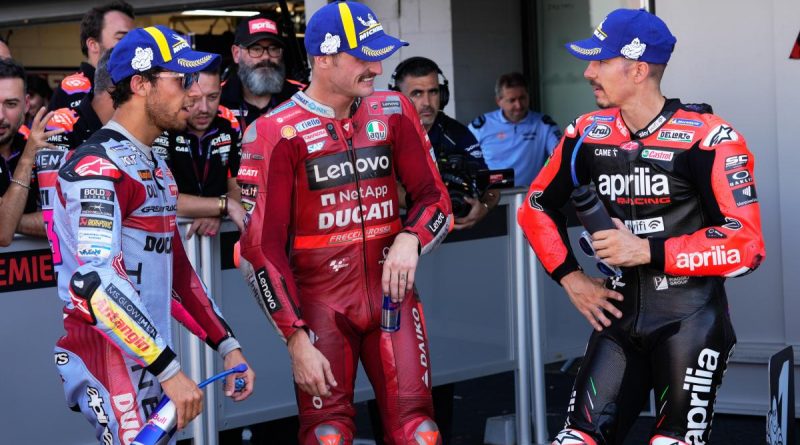 Ducati and Aprilia hand Italy a historic top five lockout