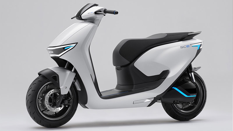 Honda SC e:concept scooter is part of the goal of selling 4 million electric motorcycles per year by 2030.