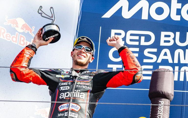 Bezzecchi Secures Misano Podium for Aprilia Racing as Martín Battles Setback