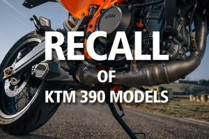 KTM Announces Recall for 2025–2026 KTM 390 Models Due to Side Stand Spring Issue